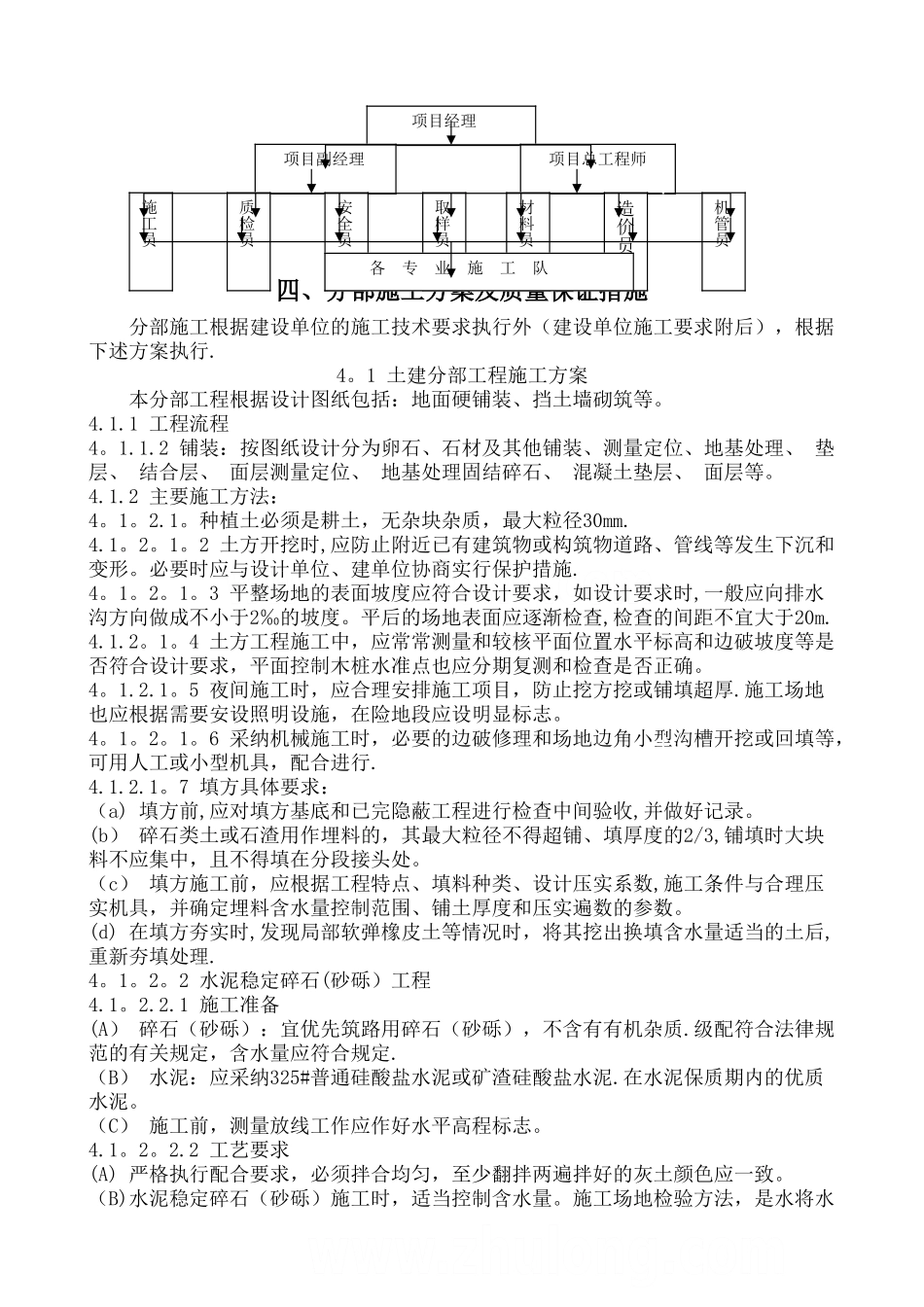 万科某小区景观工程施工组织设计-secret_第3页