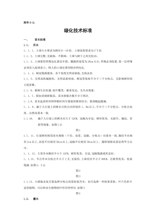 万科绿化技术标准