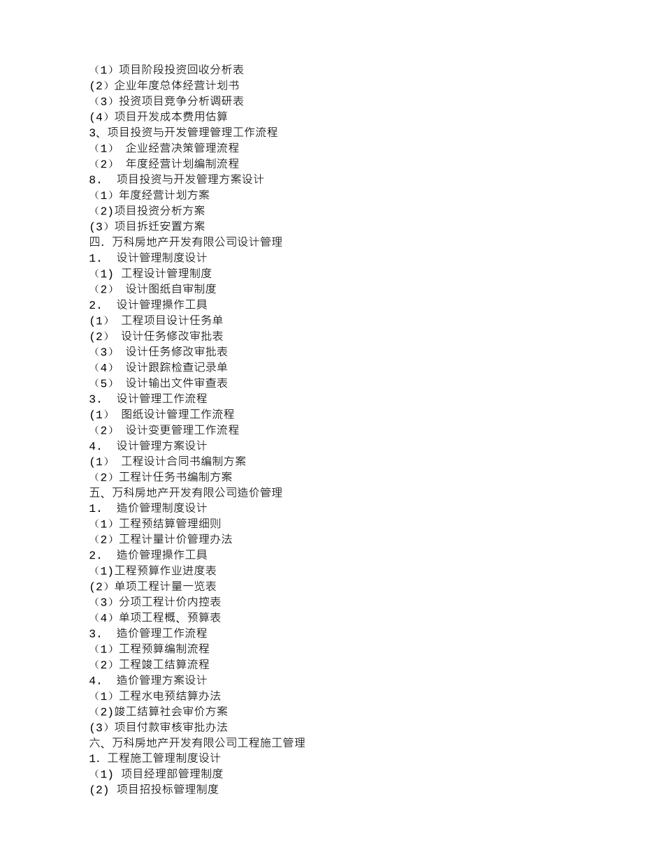 万科规章制度_第2页