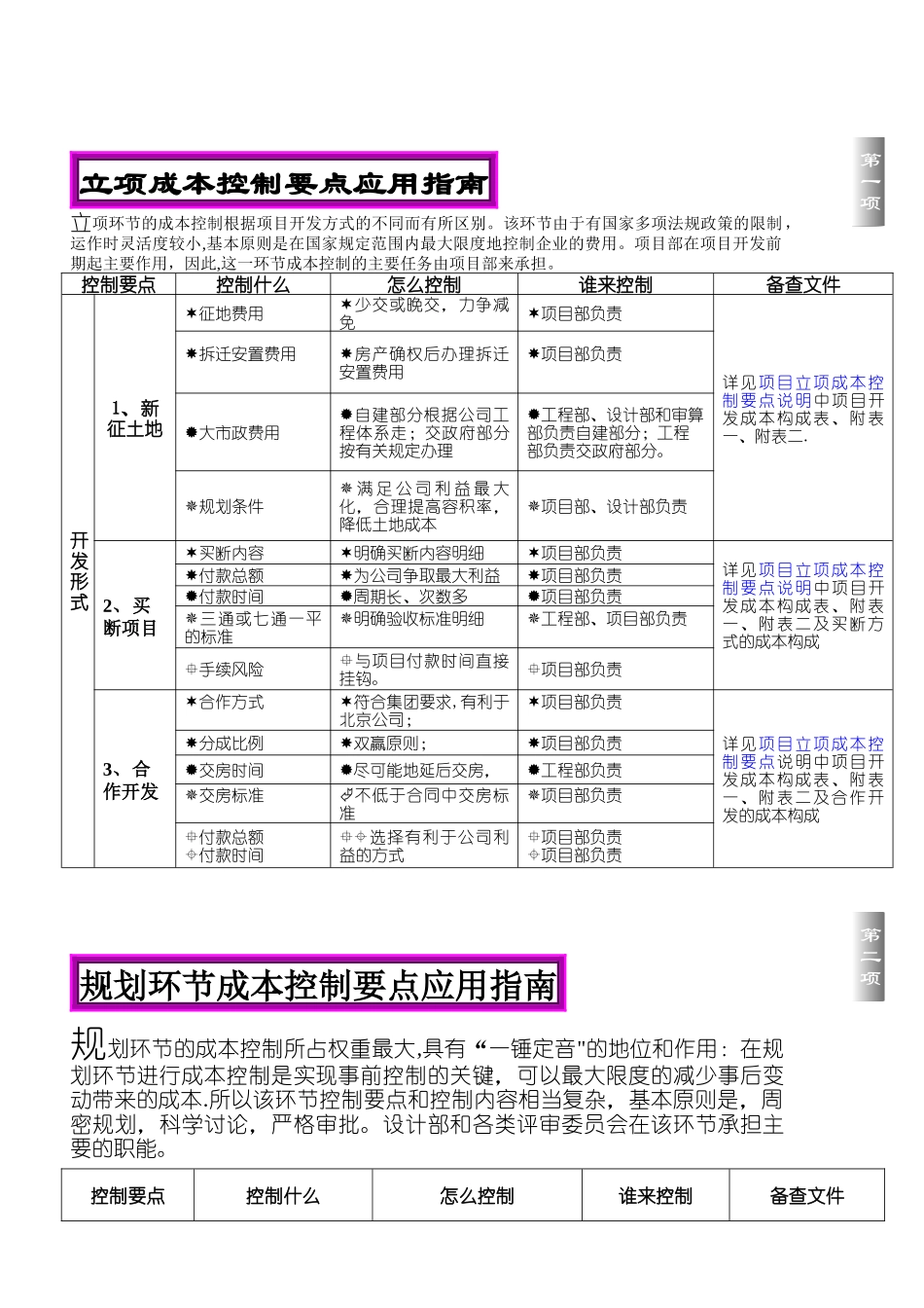 万科集团成本控制要点应用指南_第3页