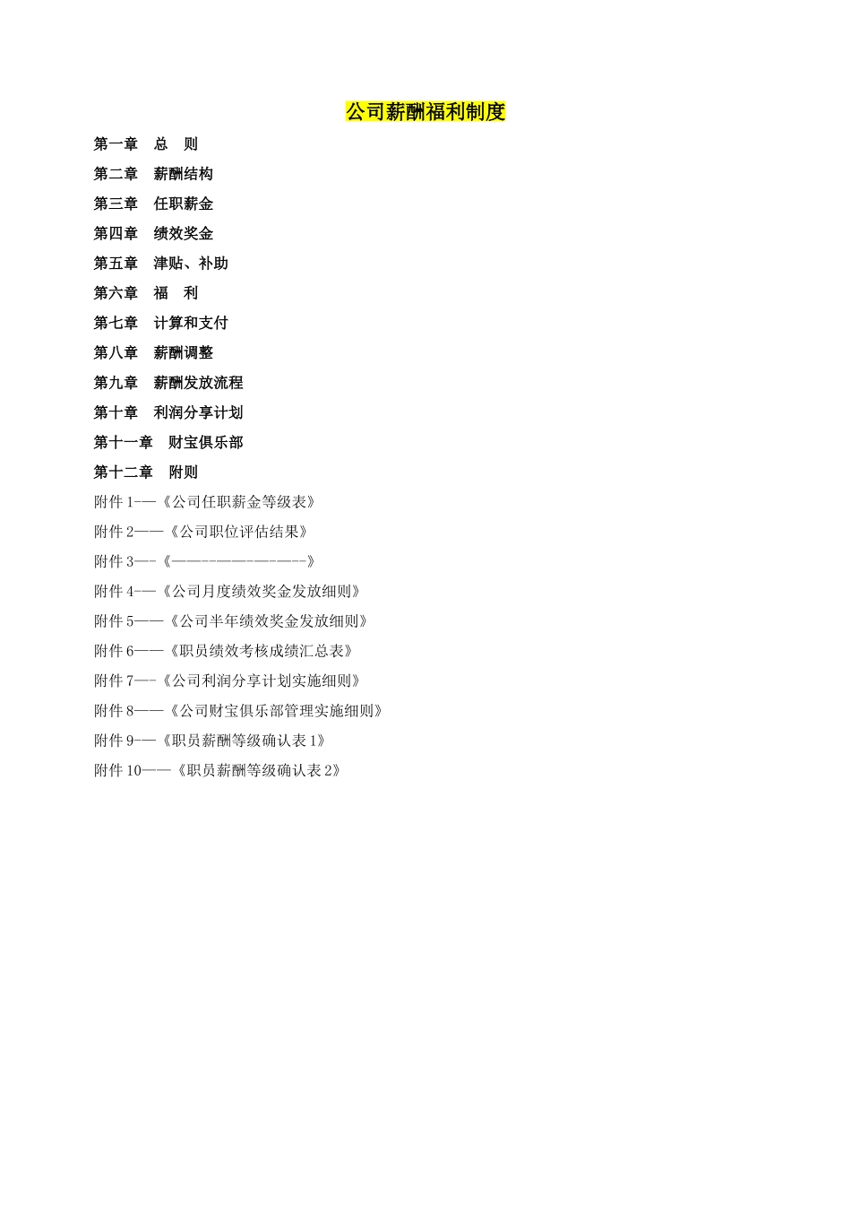 万科集团薪酬福利制度_第1页