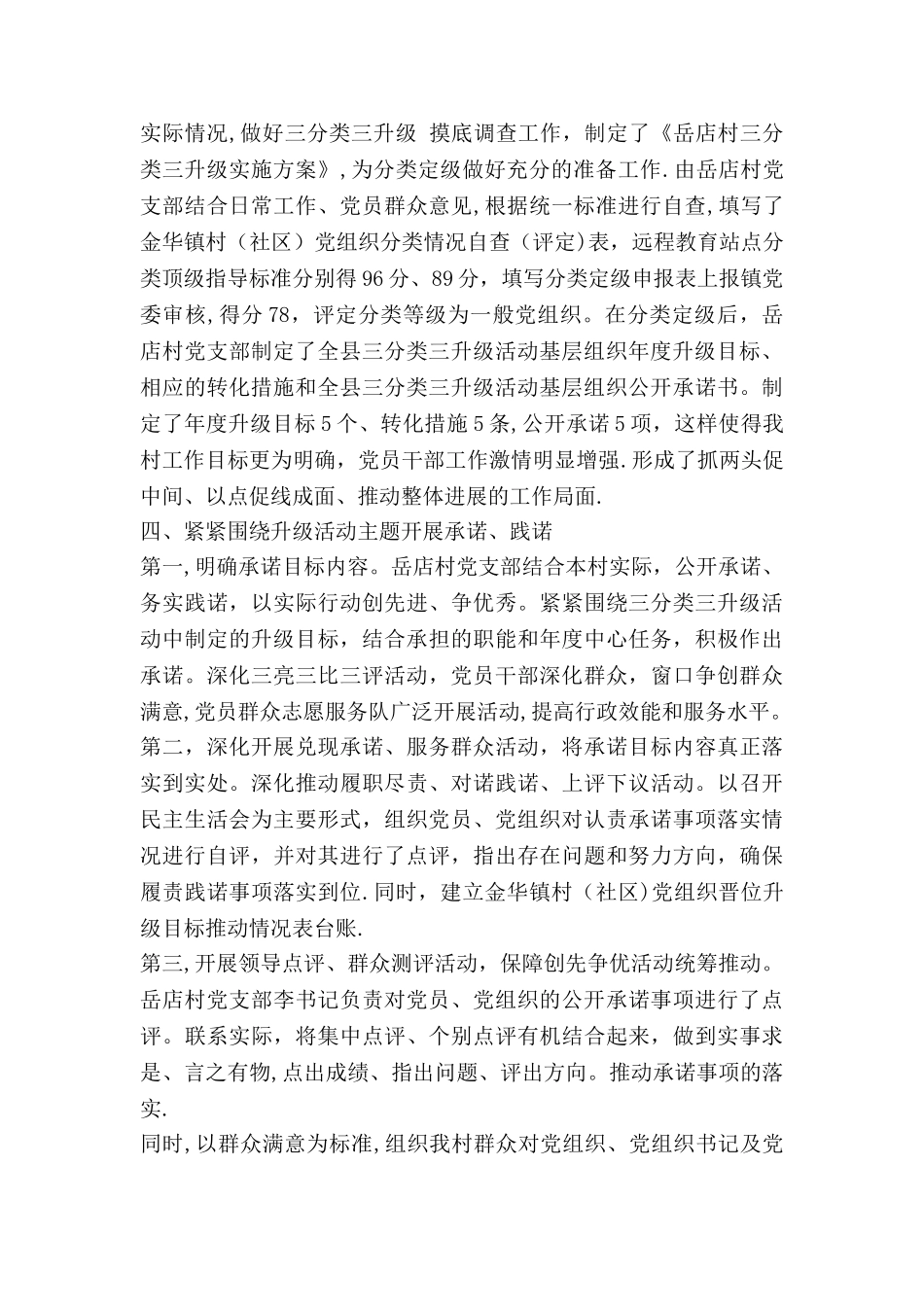 三分类三升级工作总结范文_第3页