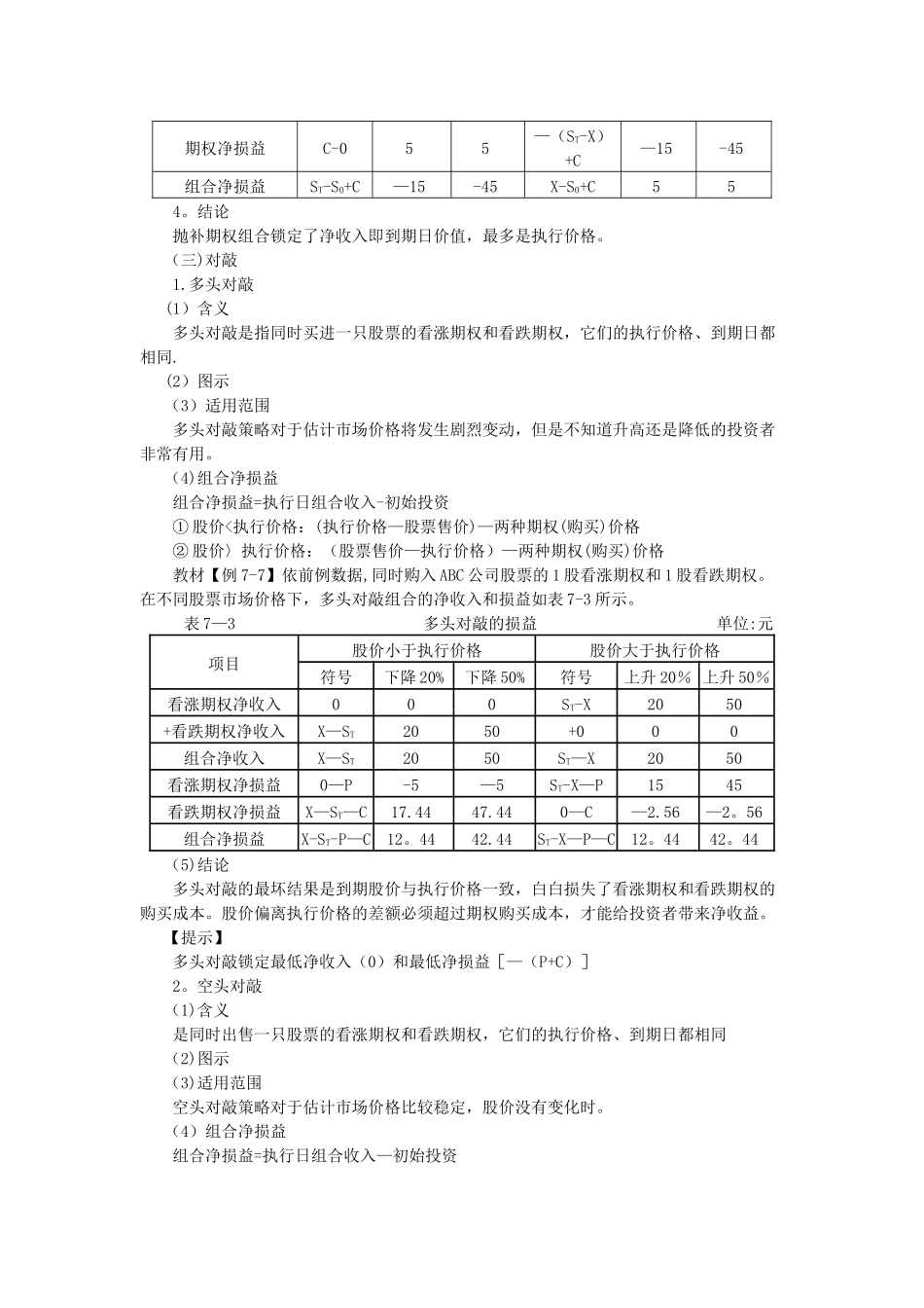 三类期权的投资策略的总结_第2页