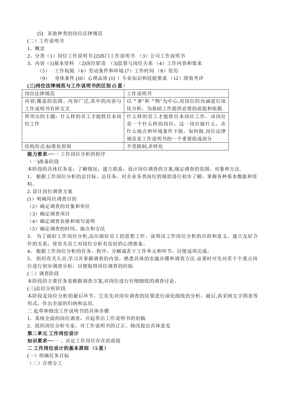 三级助理人力资源管理师复习之一人力资源规划_第2页