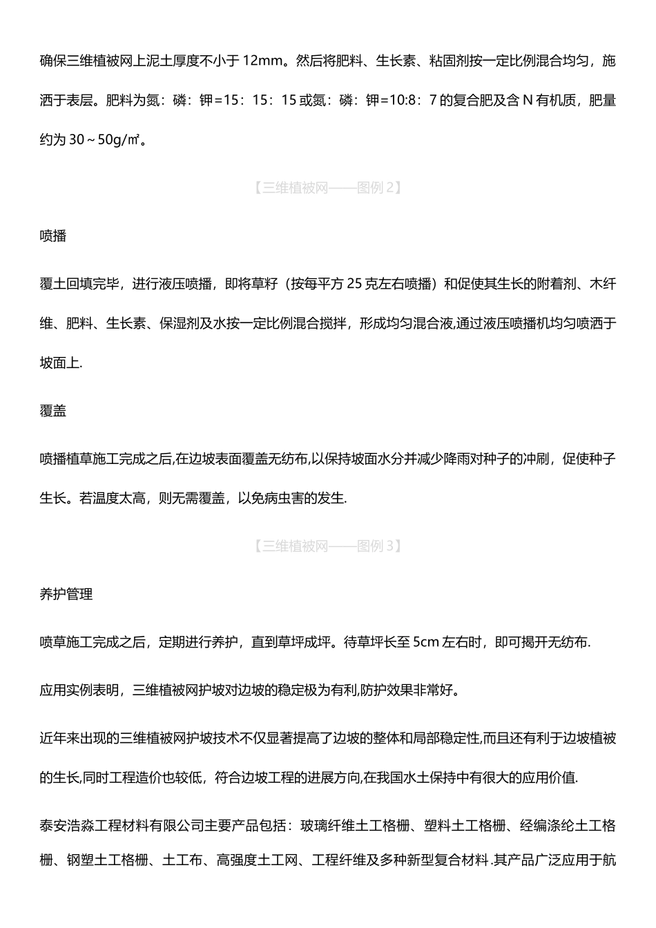 三维植被网施工工艺_第2页