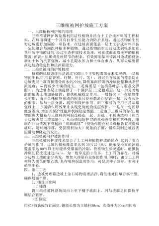 三维网技术方案