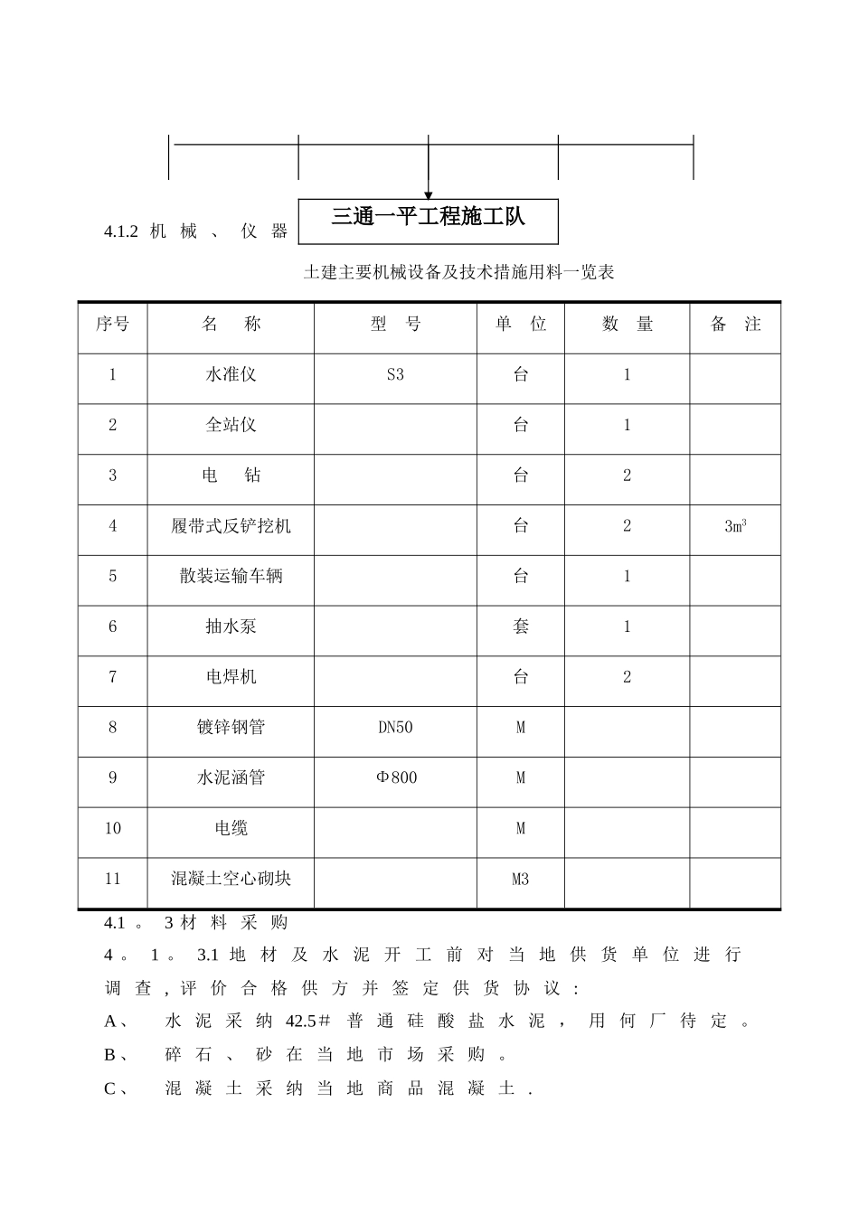 三通一平专项施工方案_第3页