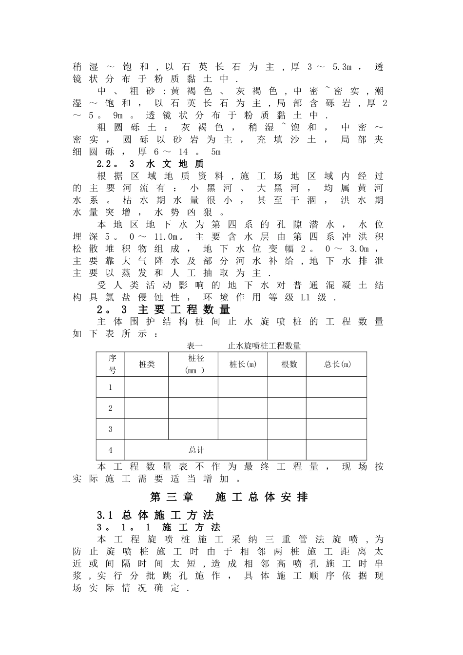 三重管高压旋喷桩施工方案_第3页