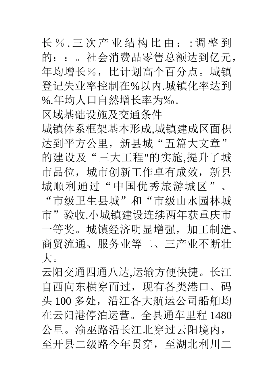 上半年县城房地产市场调研报告_第3页