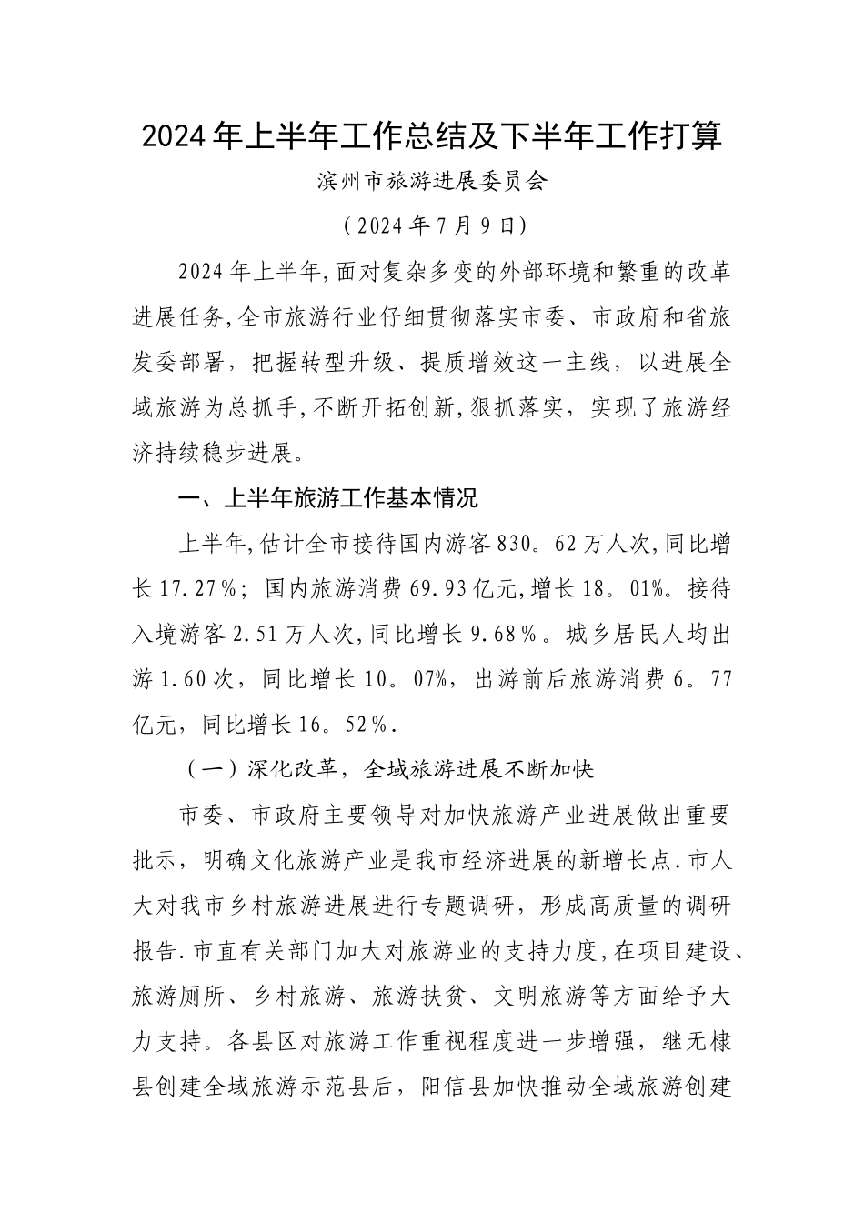 上半年工作总结及下半年工作打算_第1页