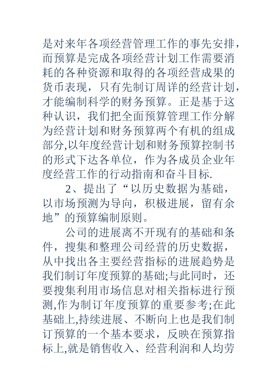 上半年计划和预算管理工作总结_第2页