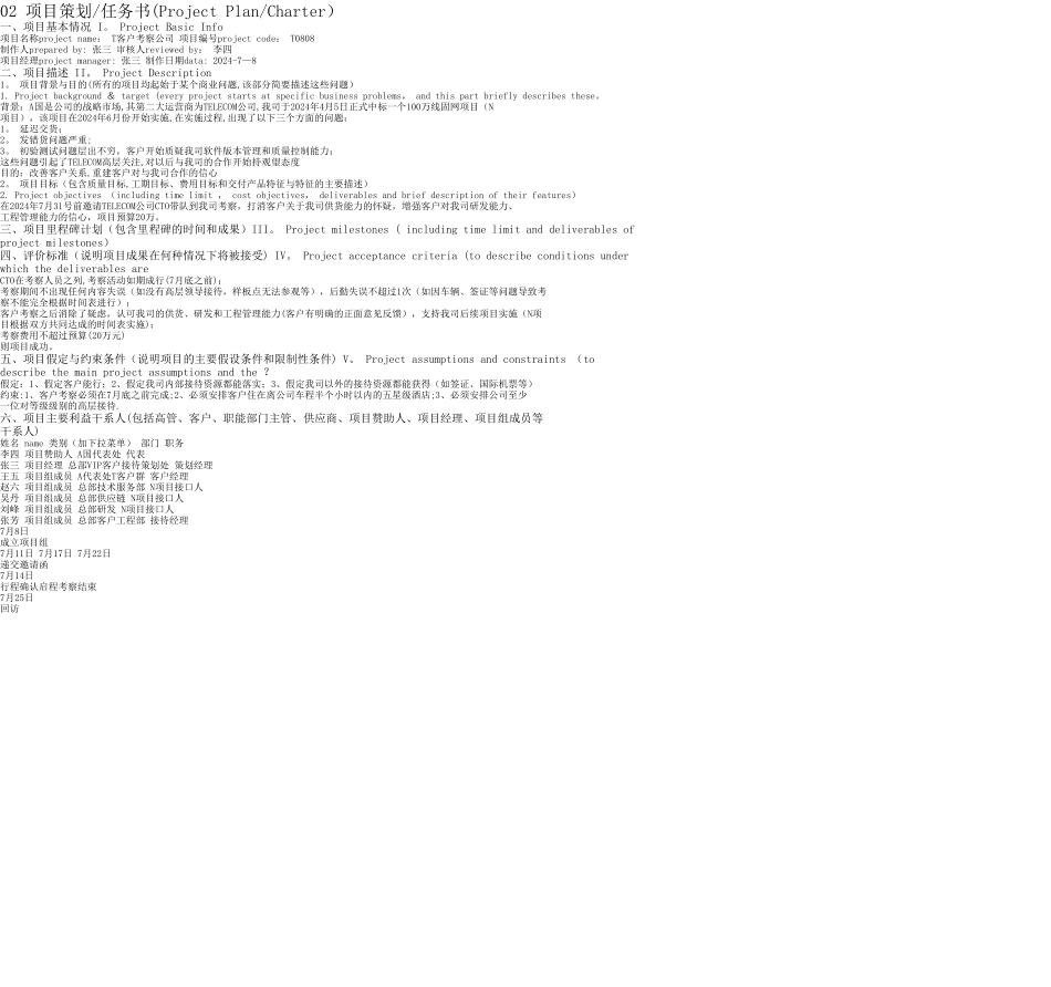 上市公司工程项目管理模板全_第2页