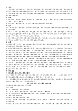 上海安桥电子有限公司制造员工培训开发制度