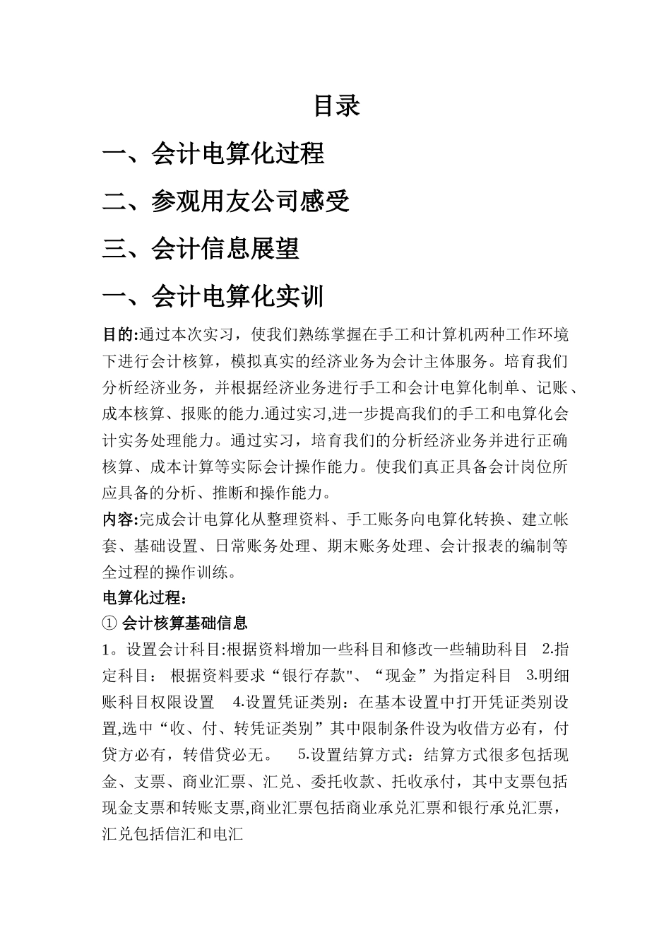 上海工程技术大学会计实训报告_第2页