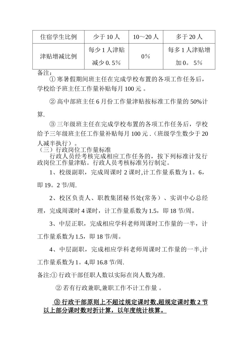 上海工程技术管理学校绩效工资分配方案_第3页