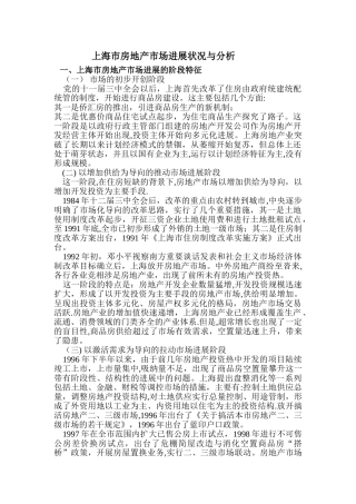 上海市房地产业