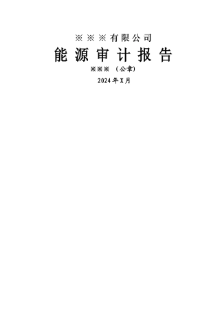 上海市能源审计报告
