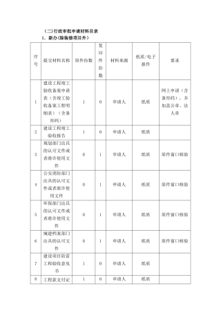 上海建设工程竣工验收备案申请表