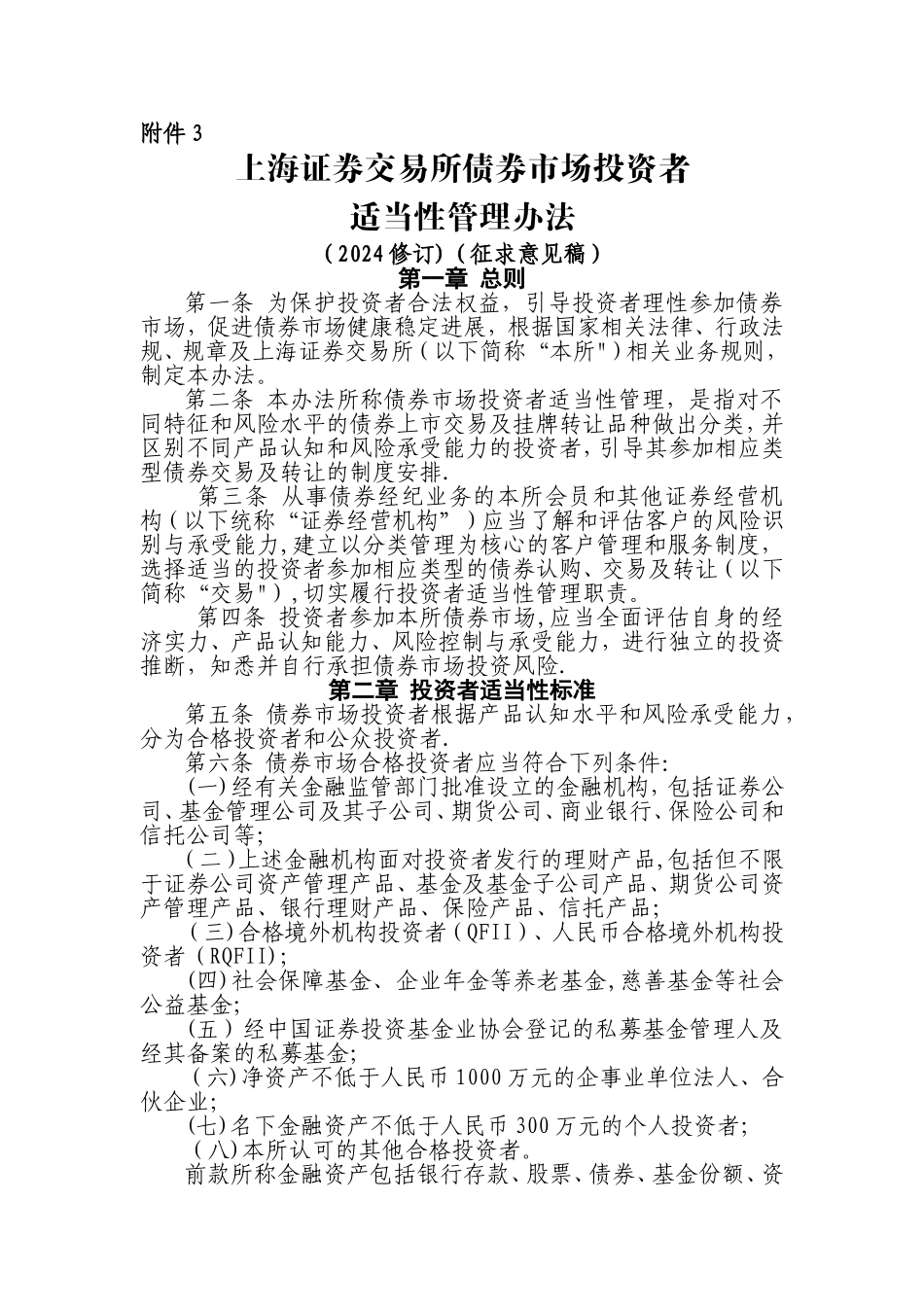 上海证券交易所债券投资者适当性管理办法_第1页