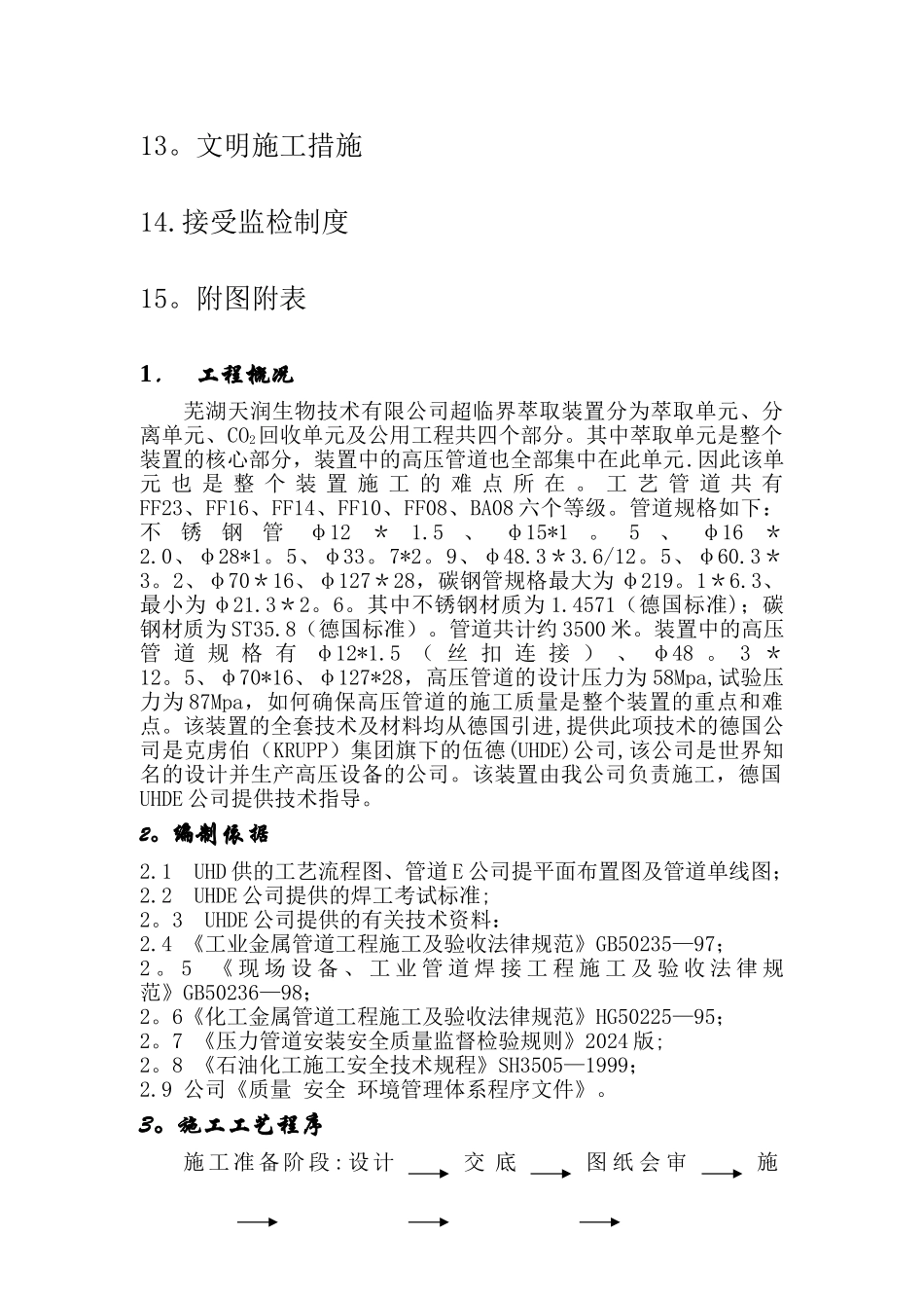 不锈钢管道施工方案_第2页