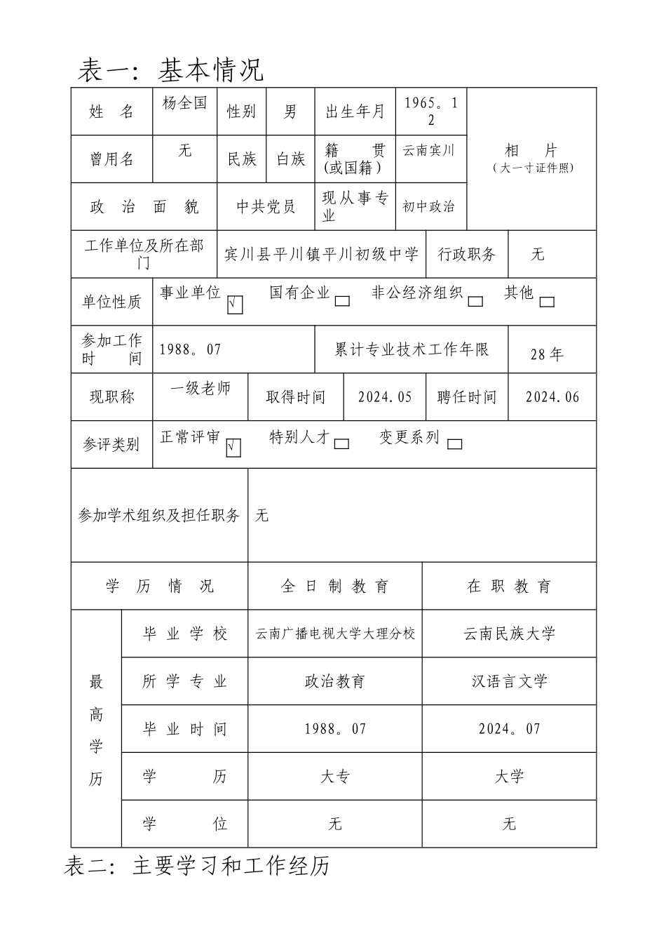 专业技术人员职称评审表._第3页