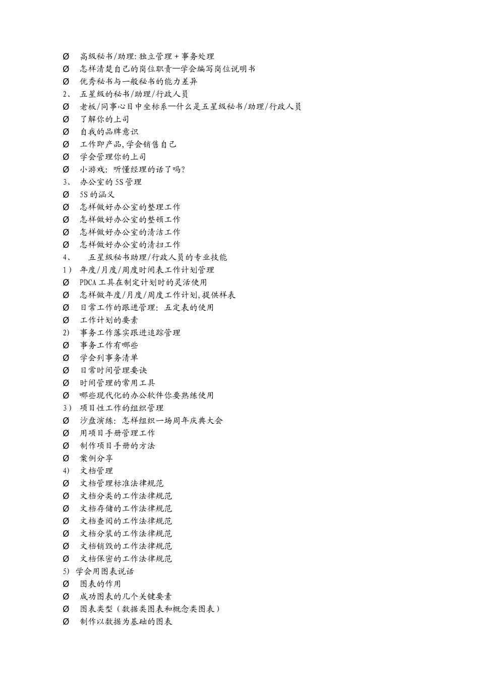 专业秘书助理和行政人员技能发展实战训练营_第2页