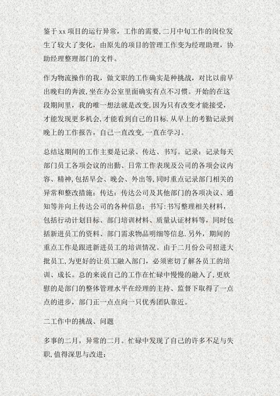 专卖店店长助理个人工作总结_第2页