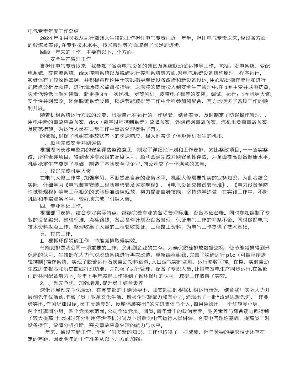 专责工作总结_第1页