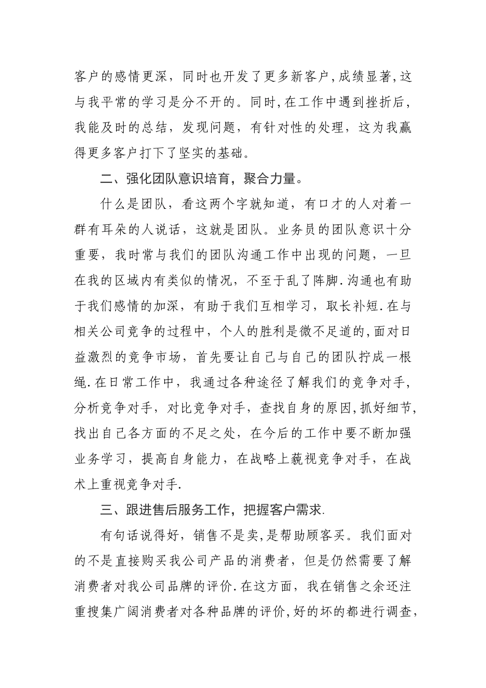 业务员工作总结-(_第2页