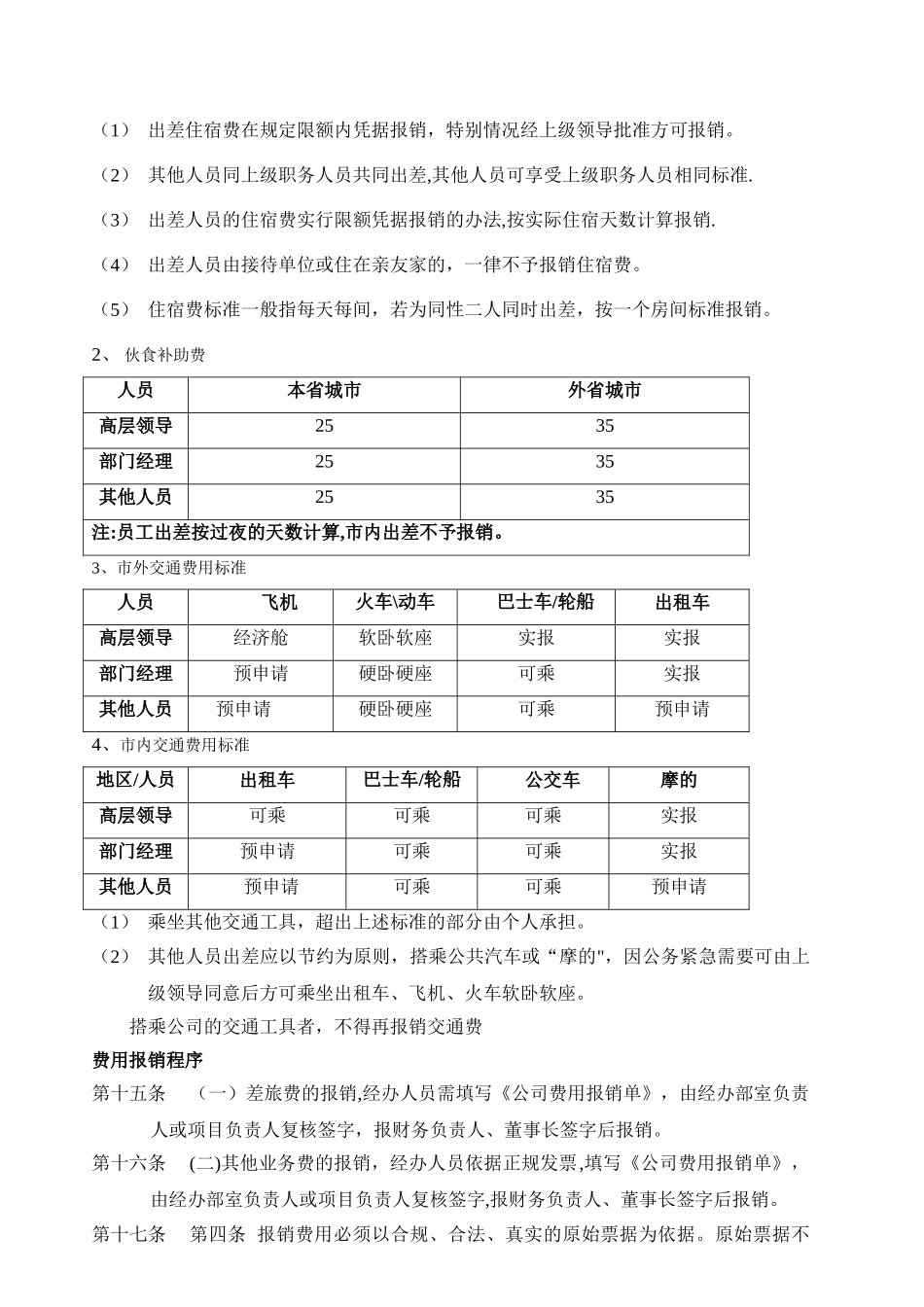 业务费用管理办法_第3页