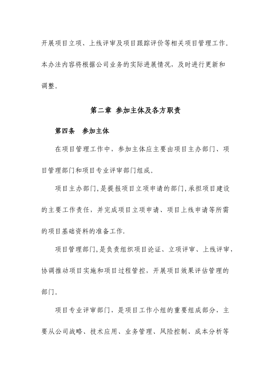 业务项目管理办法_第3页