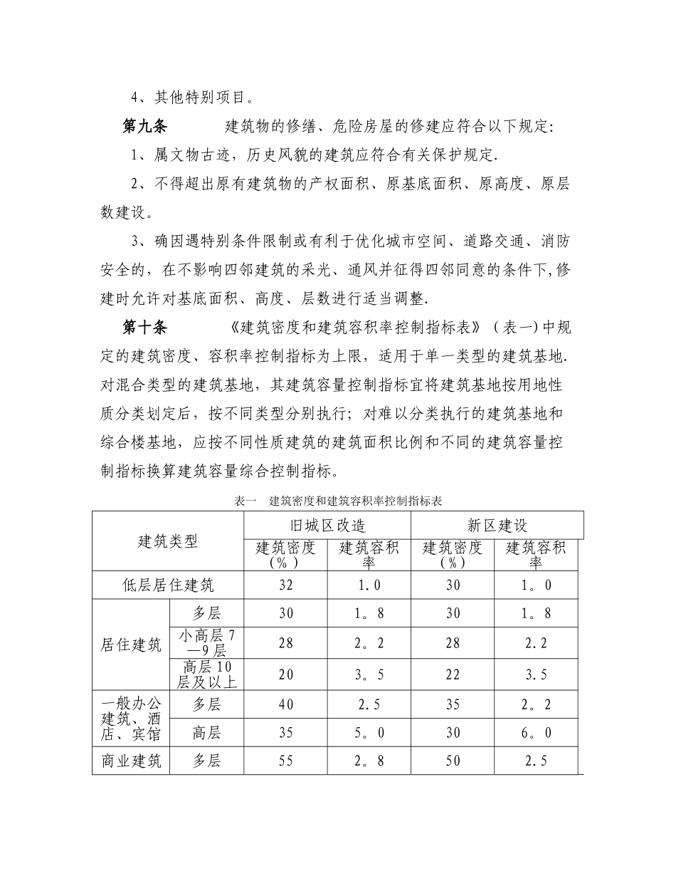 东阳市城市规划管理技术规定_第3页