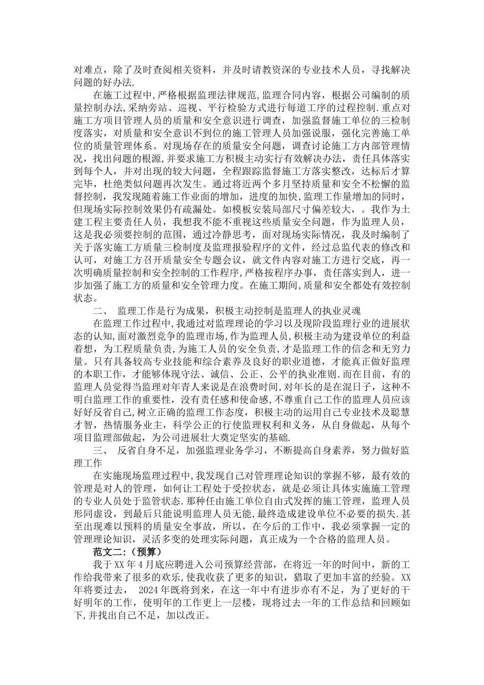 个人工作总结格式及范文_第2页
