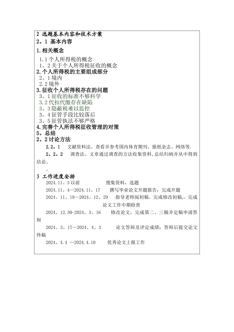 个人所得税开题报告_第3页