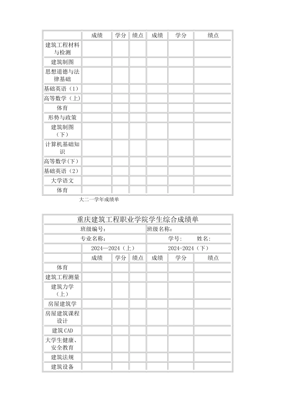 个人简历样板_第3页