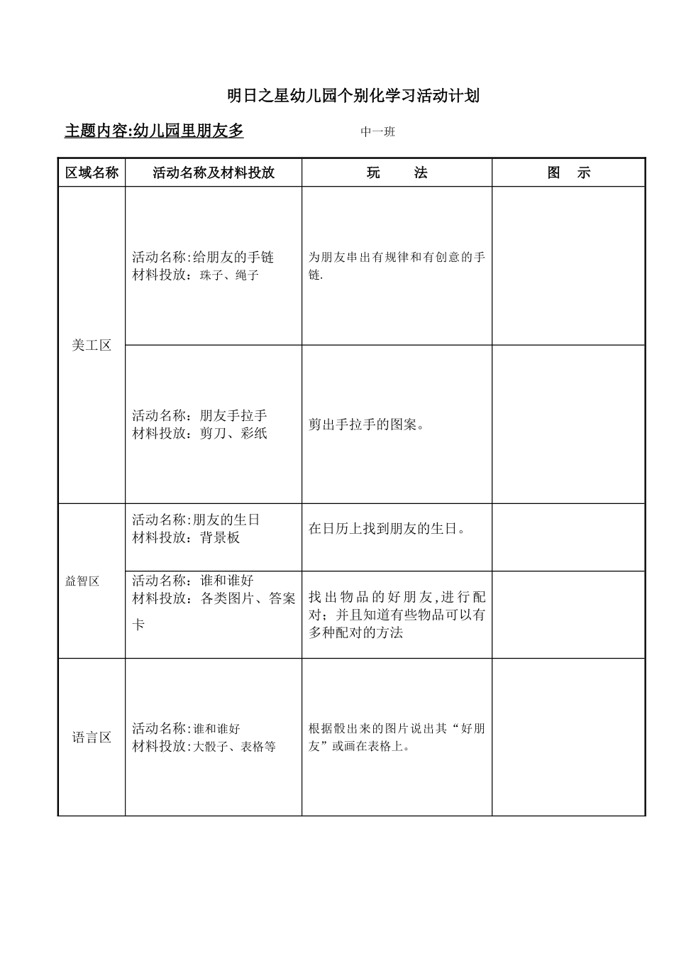个别化学习活动计划_第1页