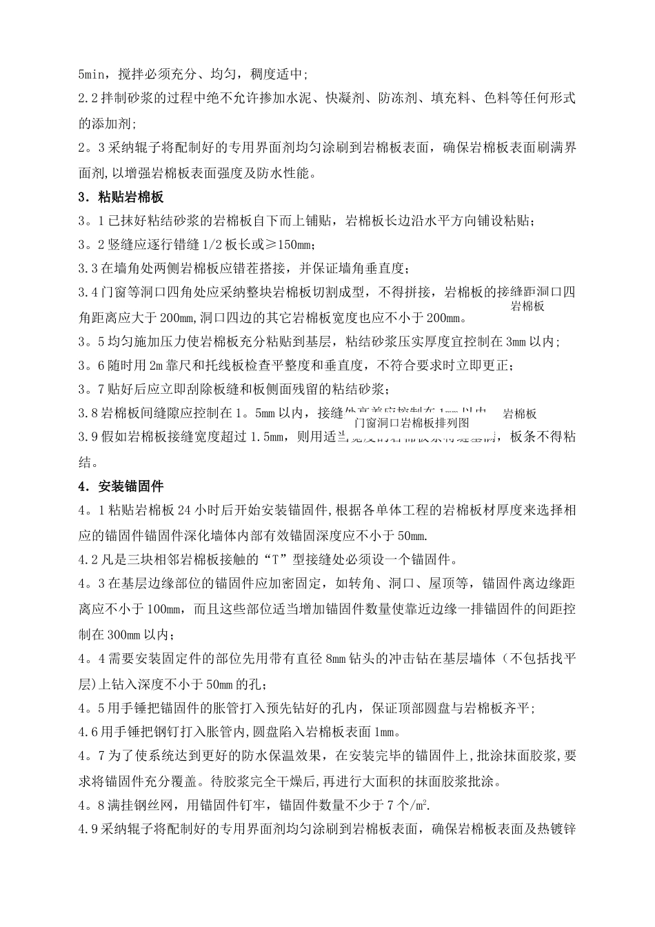 中医综合楼岩棉板外墙保温施工方案_第2页