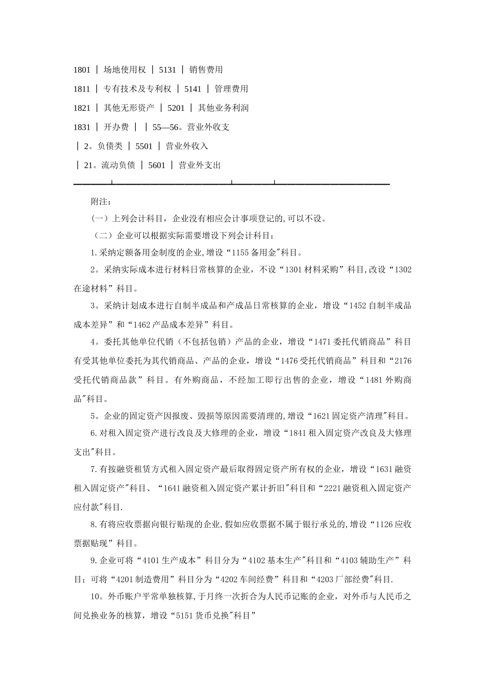 中外合资经营工业企业会计科目和会计报表_第3页