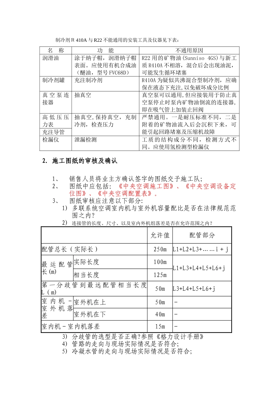 中央空调多联机施工要点及规范_第3页