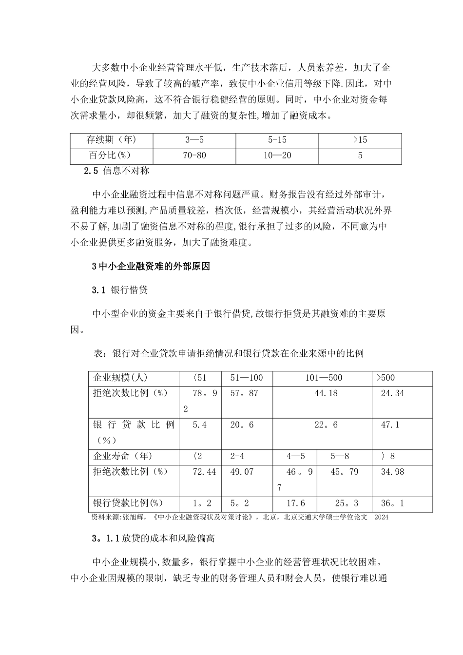 中小企业融资难成因及其缓解途径探讨_第3页