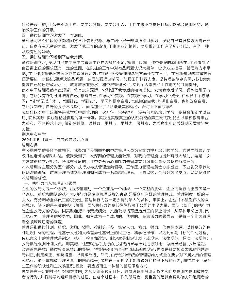 中层培训总结_第3页