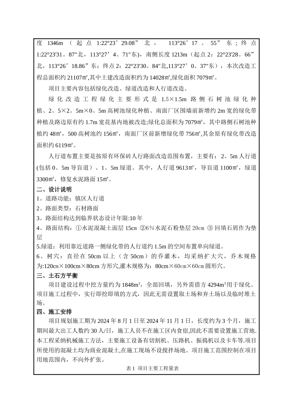 中山市五桂山桂南大道两侧环境改造工程_第2页