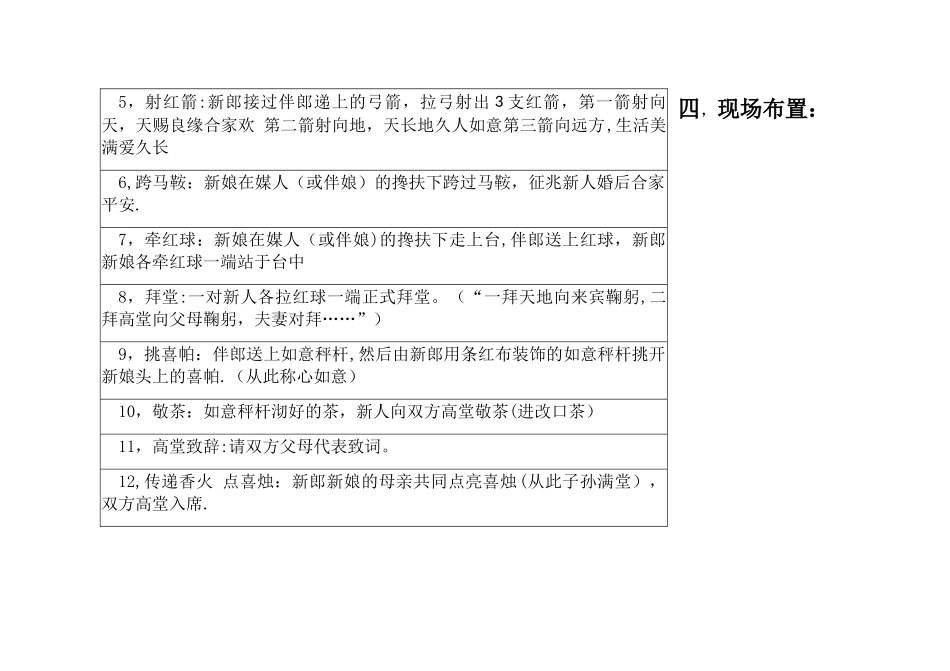 中式婚礼策划案_第3页