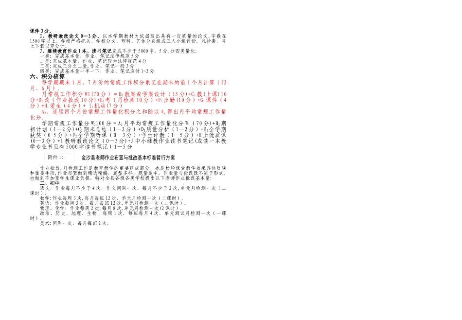 中心中学教学常规检查细则_第2页