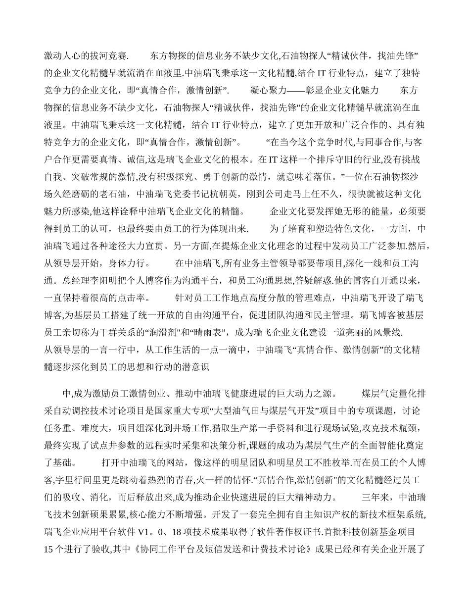 中油瑞飞加快信息化建设_第2页