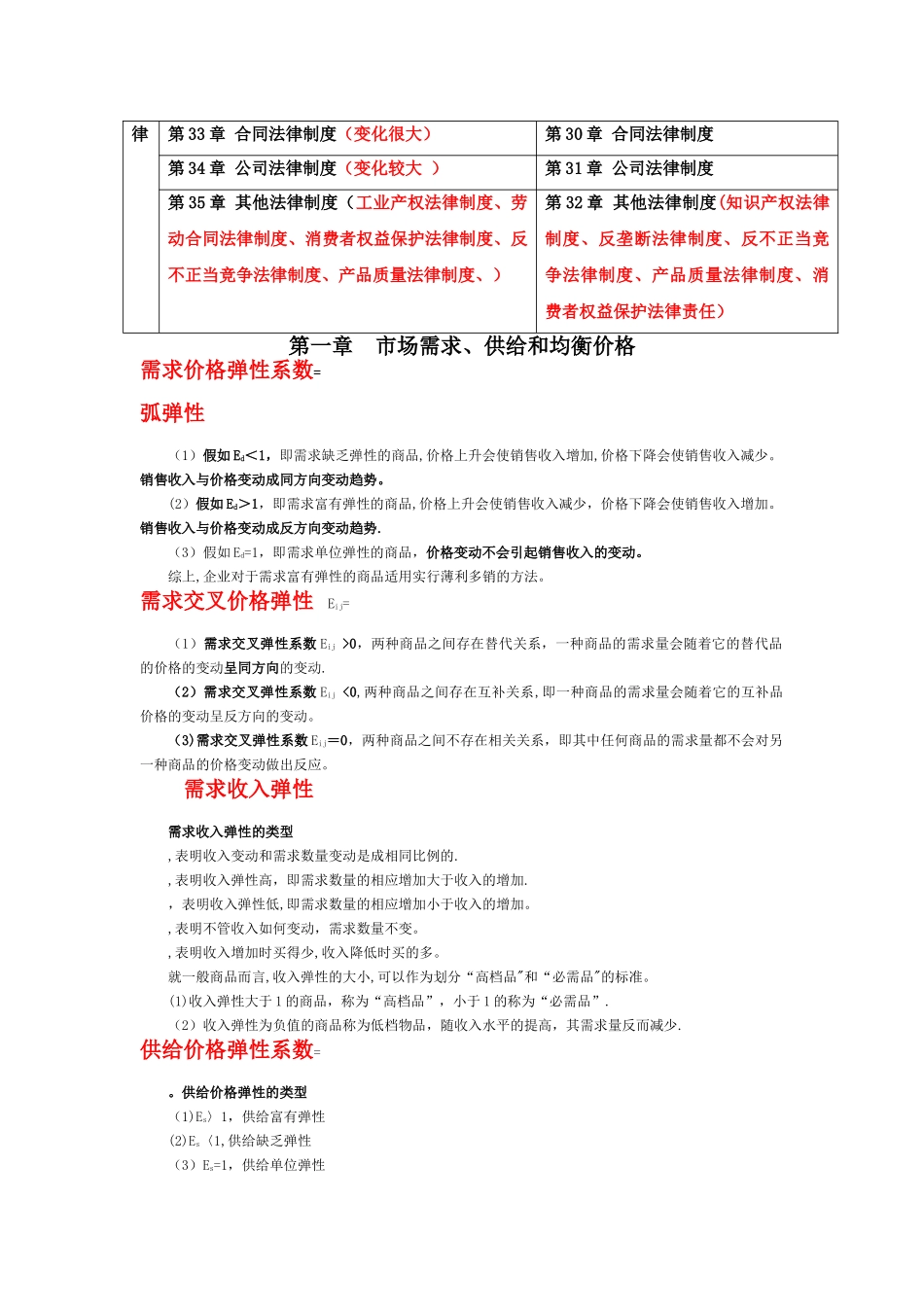 中级经济师经济基础公式汇总考试必备_第3页