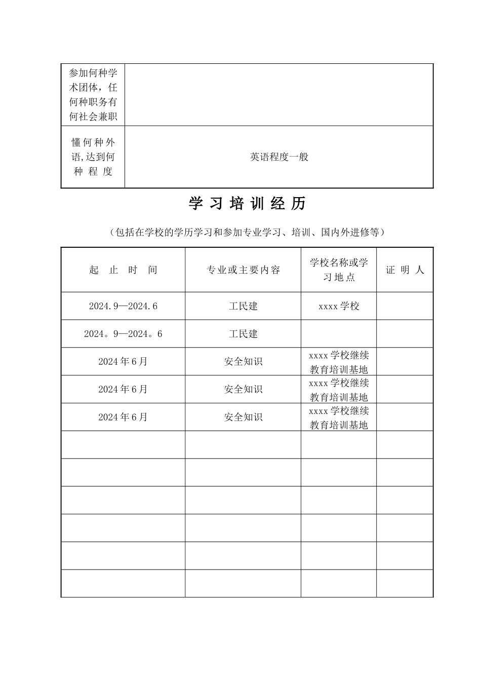 中级职称-专业技术职务任职资格评审表_第3页