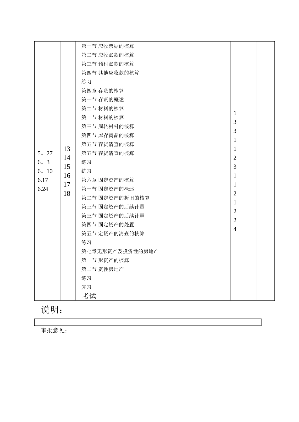 中级财务会计-进度表_第3页