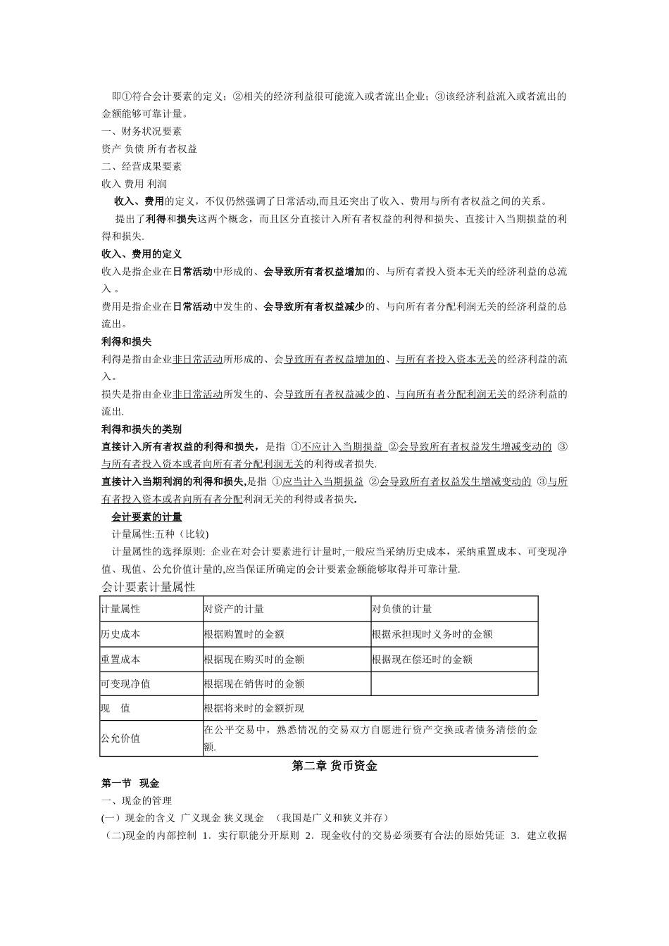 中级财务会计笔记_第2页