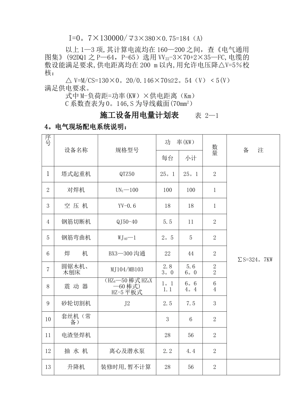 临时用电施工组织方案_第2页